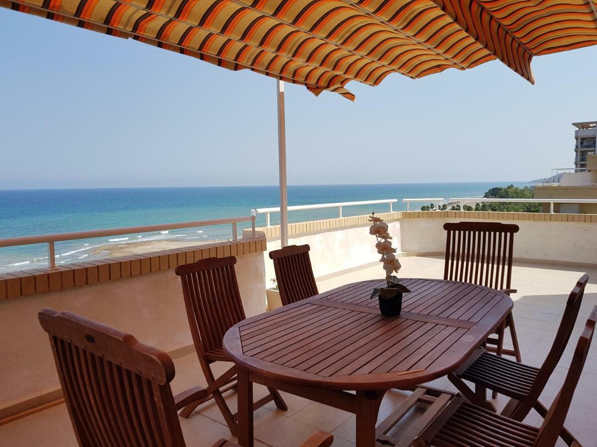 Apartamento Cala Blanca 2 Frontal Al Mar Oropesa del Mar Exterior foto