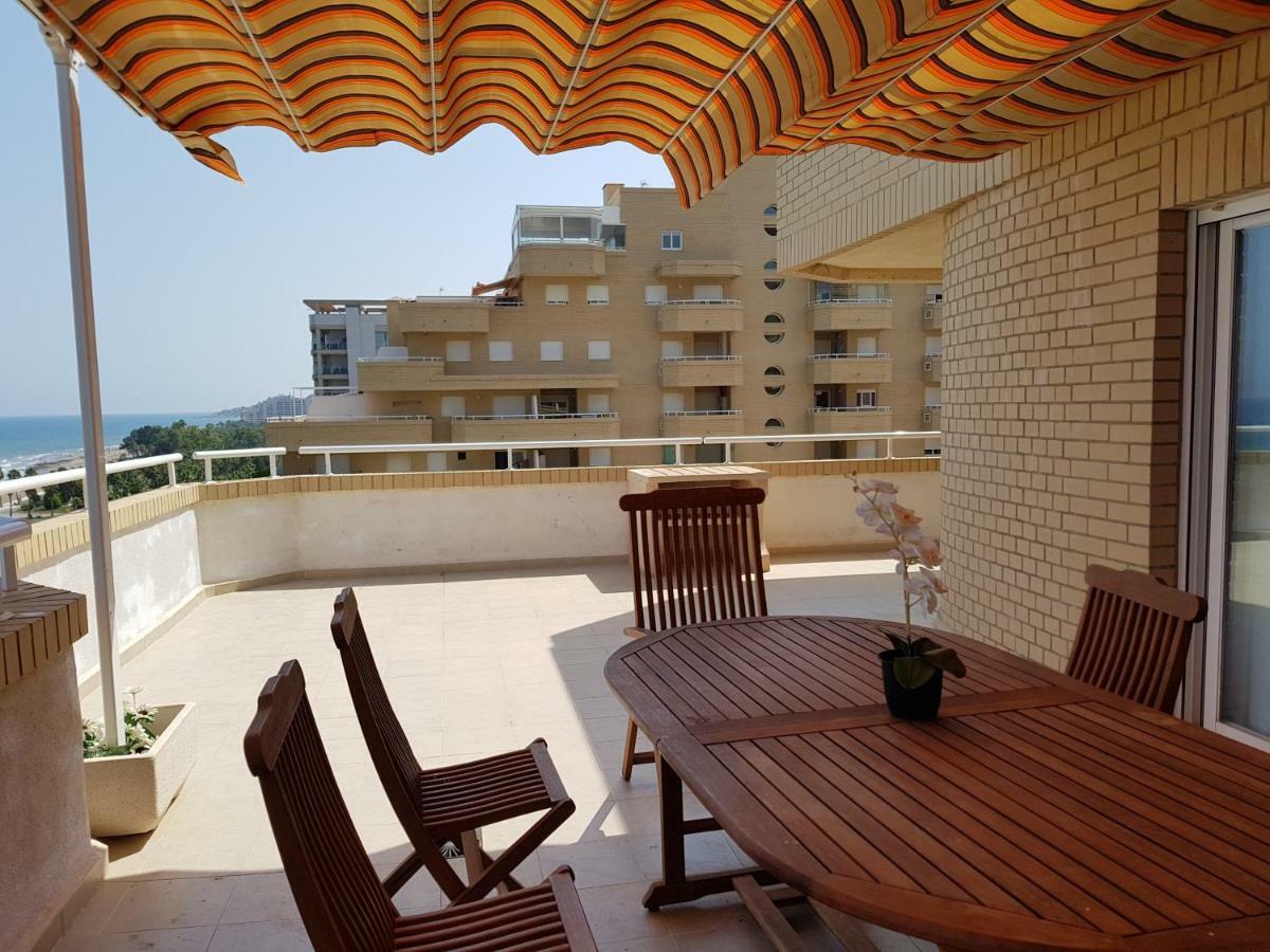 Apartamento Cala Blanca 2 Frontal Al Mar Oropesa del Mar Exterior foto