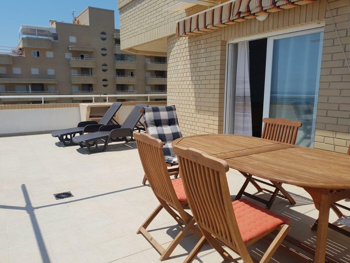 Apartamento Cala Blanca 2 Frontal Al Mar Oropesa del Mar Exterior foto